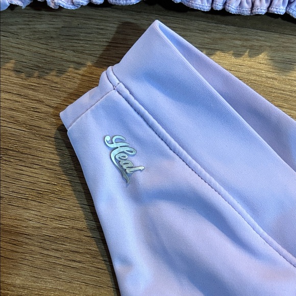 Lavender Smocked Bikini Set - Picture 6 of 8